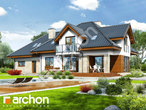 Проект будинку ARCHON+ Будинок в сливах (Г2П) стилізація 4
