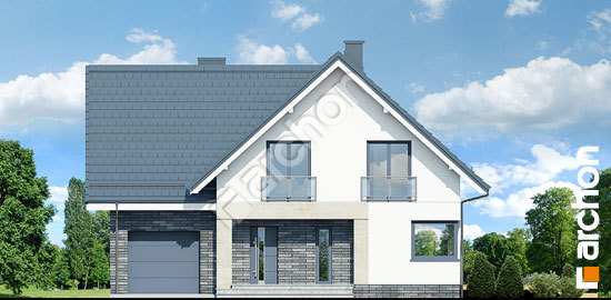 Передний фасад Дом в орлишках (П)