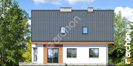 Бочний фасад Будинок на поляні 3 (П)