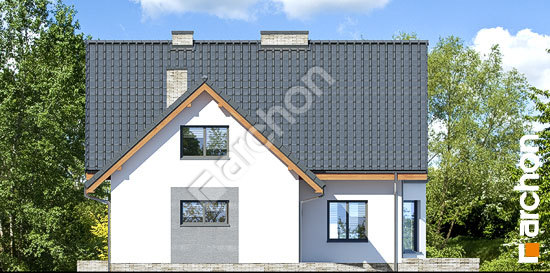 Бочний фасад Будинок на поляні 3 (П)