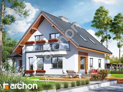Проект будинку ARCHON+ Будинок на поляні 3 (П) Вид 2