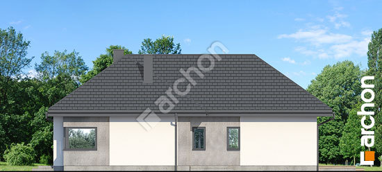 Боковой фасад Дом в галах 8 (Е)