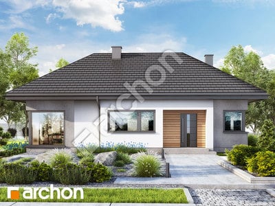 Проект дома ARCHON+ Дом в галах 8 (Е) 