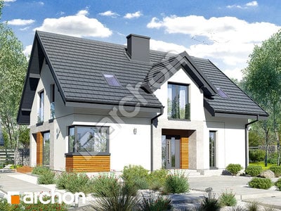 Проект дома ARCHON+ Дом в серебрянках 3 