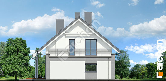 Бочний фасад Будинок в малинівці 4 (Г)