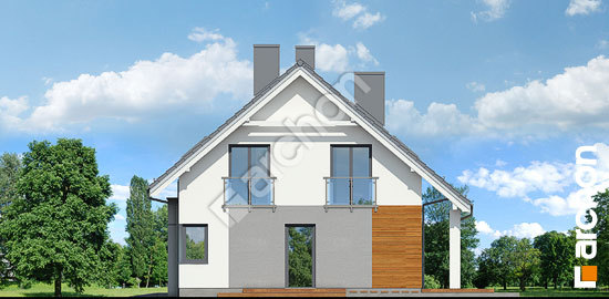 Боковой фасад Дом в малиновках 4 (Г)