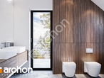 Проект будинку ARCHON+ Будинок в малинівці 4 (Г) візуалізація ванни (візуалізація 3 від 3)