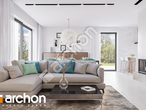 Проект будинку ARCHON+ Будинок в малинівці 4 (Г) денна зона (візуалізація 1 від 5)