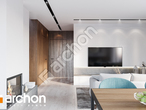 Проект будинку ARCHON+ Будинок в малинівці 4 (Г) денна зона (візуалізація 1 від 6)