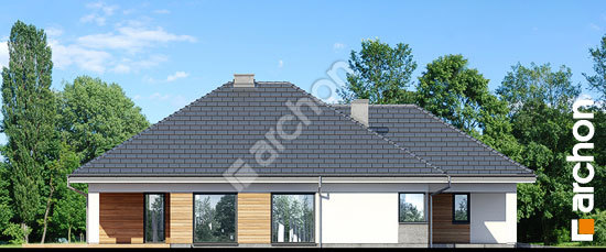 Боковой фасад  Дом в ренклодах 2 (Г2)