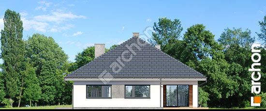 Дворовой фасад  Дом в ренклодах 2 (Г2)