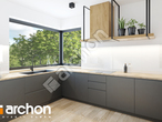 Проект будинку ARCHON+ Будинок в ренклодах 2 (Г2) візуалізація кухні 1 від 2
