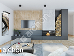 Проект будинку ARCHON+ Будинок в ренклодах 2 (Г2) денна зона (візуалізація 1 від 2)