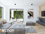 Проект дома ARCHON+  Дом в ренклодах 2 (Г2) дневная зона (визуализация 1 вид 3)