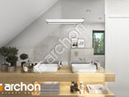 Проект дома ARCHON+ Дом в малиновках 30 (Е) ВИЭ визуализация ванной (визуализация 3 вид 1)