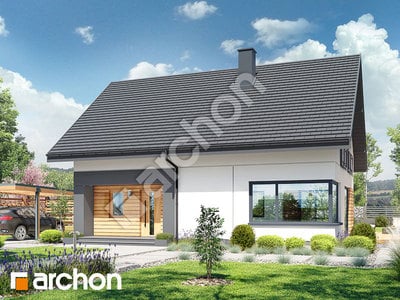 Проект дома ARCHON+ Дом в малиновках 30 (Е) ВИЭ 