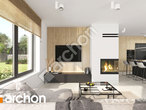 Проект будинку ARCHON+ Будинок в малинівці 30 (Е) ВДЕ денна зона (візуалізація 1 від 3)