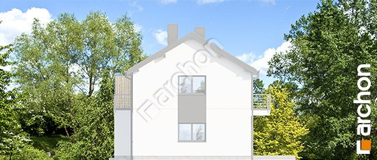 Боковой фасад Дом в халезиях (Р2БА) вер.2