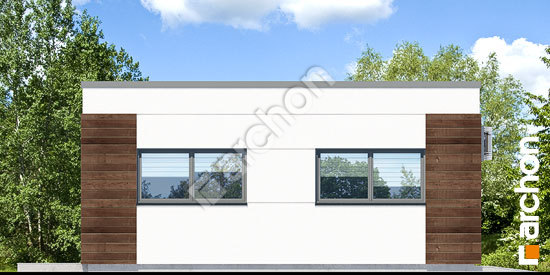 Бочний фасад Г21 - Двомісний гараж