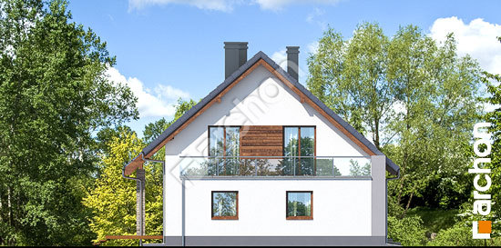 Бочний фасад Будинок в айдаредах 6 (Г2)