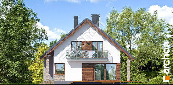 Боковой фасад Дом в айдаредах 6 (Г2)