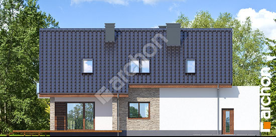 Дворовой фасад Дом в айдаредах 6 (Г2)