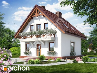 Проєкт будинку ARCHON+ Будинок в рододендронах 11 (П) 