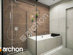 Проект будинку ARCHON+ Будинок під гінко 19 візуалізація ванни (візуалізація 3 від 3)