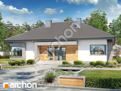 Проєкт будинку ARCHON+ Будинок під гінко 19 