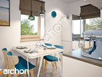 Проект дома ARCHON+ Дом в бруснике (Р2) вер. 2 визуализация кухни 1 вид 2