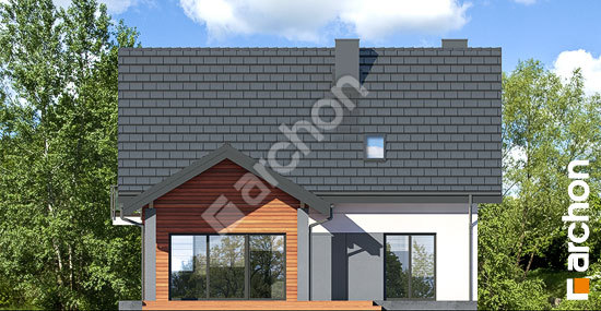 Дворовой фасад Дом в аурорах 12