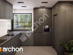Проект будинку ARCHON+ Будинок в аурорах 12 візуалізація кухні 1 від 2