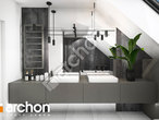 Проект будинку ARCHON+ Будинок в аурорах 12 візуалізація ванни (візуалізація 3 від 2)