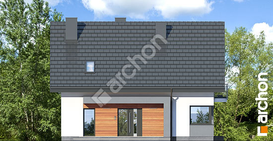 Передній фасад Будинок в аурорах 12