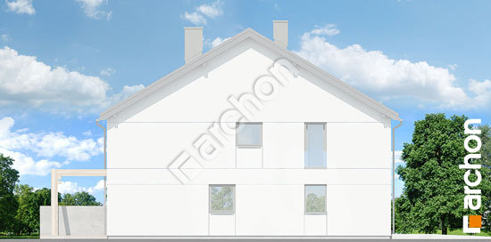 Бочний фасад Будинок під гінко 24 (ГБ)