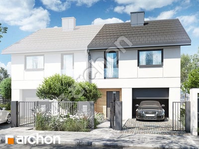Проєкт будинку ARCHON+ Будинок під гінко 24 (ГБ) 