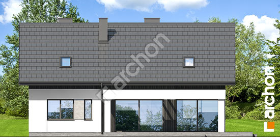 Дворовой фасад Дом в дабециях 3 (Г2)