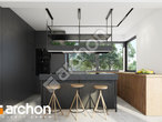 Проект будинку ARCHON+ Будинок в дабеціях 3 (Г2) візуалізація кухні 1 від 1