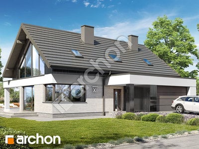 Проект дома ARCHON+ Дом в дабециях 3 (Г2) 