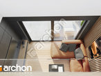 Проект будинку ARCHON+ Будинок в дабеціях 3 (Г2) денна зона (візуалізація 1 від 4)