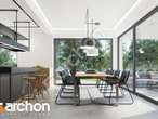 Проект будинку ARCHON+ Будинок в дабеціях 3 (Г2) денна зона (візуалізація 1 від 6)