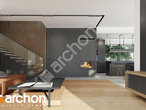 Проект дома ARCHON+ Дом в дабециях 3 (Г2) дневная зона (визуализация 1 вид 5)