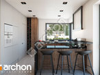 Проект дома ARCHON+ Дом в нигеллах (Г2) визуализация кухни 1 вид 1