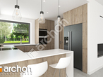 Проект будинку ARCHON+ Будинок в тополях (Г2) візуалізація кухні 1 від 1
