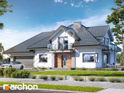 Проєкт будинку ARCHON+ Будинок в тополях (Г2) 