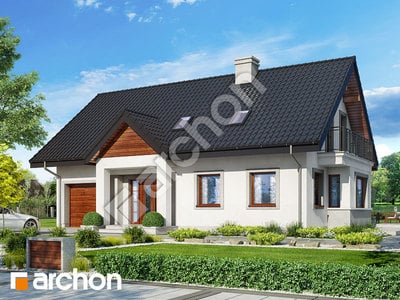 Проект дома ARCHON+ Дом под омелами 3 вер.2 