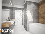 Проект будинку ARCHON+ Будинок в яблонках 8 (Г2) візуалізація ванни (візуалізація 3 від 3)