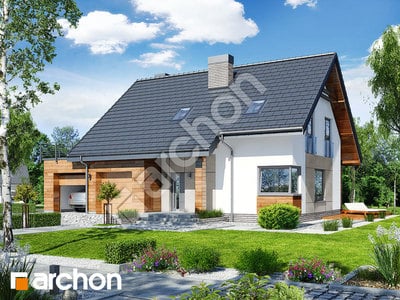 Проект дома ARCHON+ Дом в яблонках 8 (Г2) 