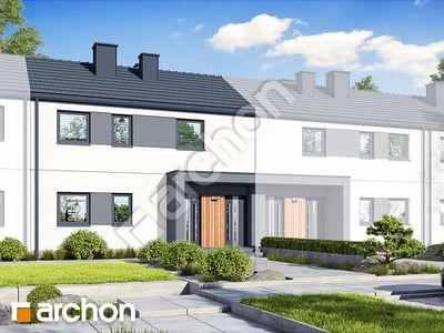 Проєкт будинку ARCHON+ Будинок в халезіях 3 (Р2С) вер.2 