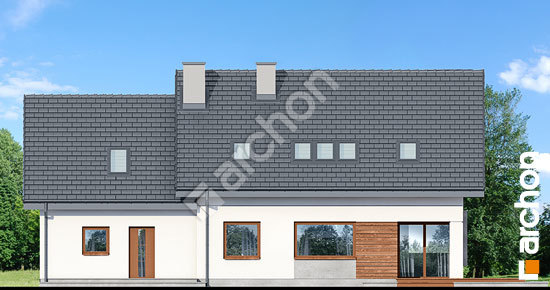 Дворовой фасад Дом в изумрудах 3 (Г2)